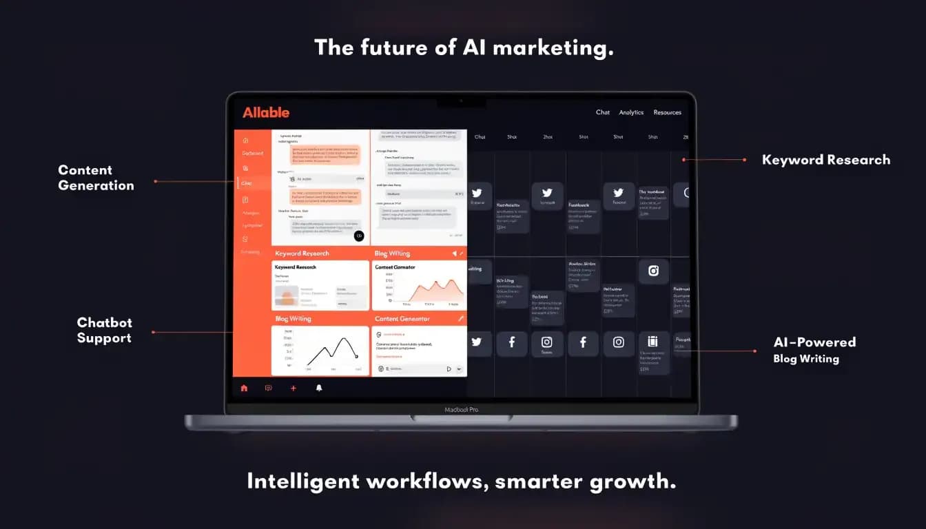 Allable vs Sprout Social — Hero Comparison