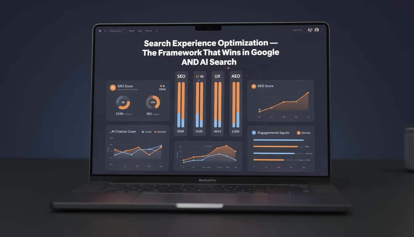 Search experience optimization framework 2026