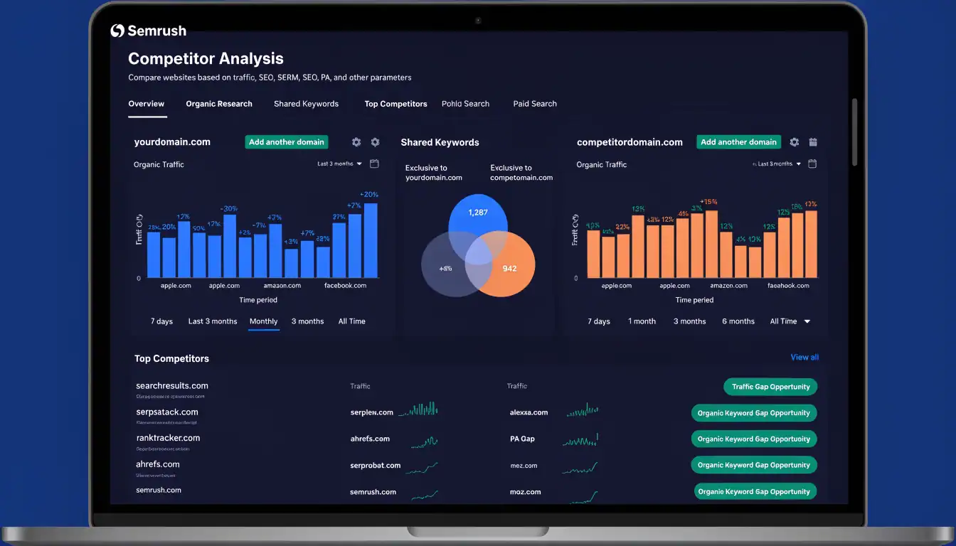 Semrush Competitor Analysis Tool: Complete 2026 Review