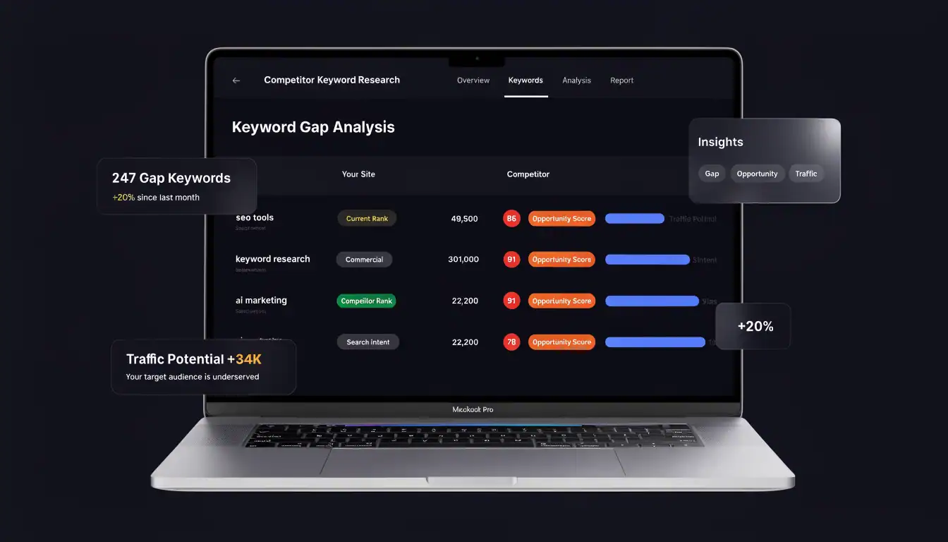 Competitor Keyword Research: How to Find the Keywords Your Rivals Are Ranking For