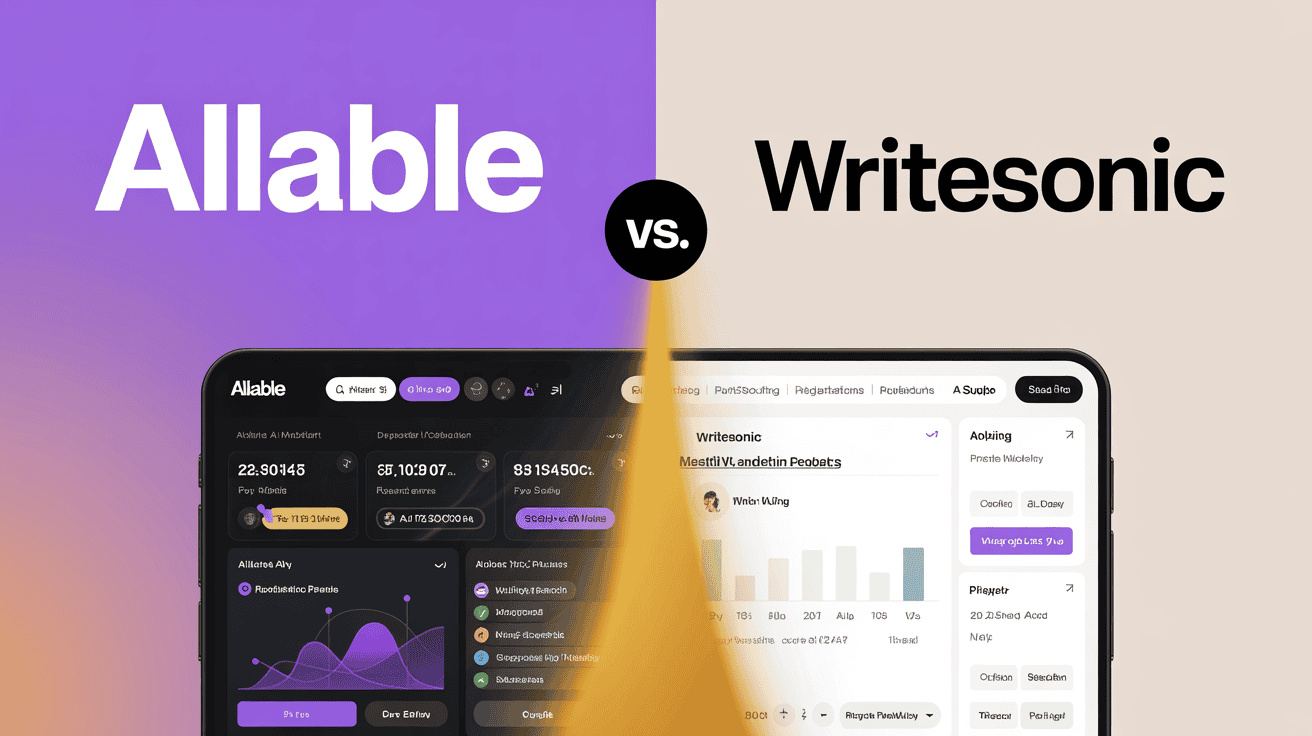 Writesonic Alternative 2026: Allable vs Writesonic — Full Comparison